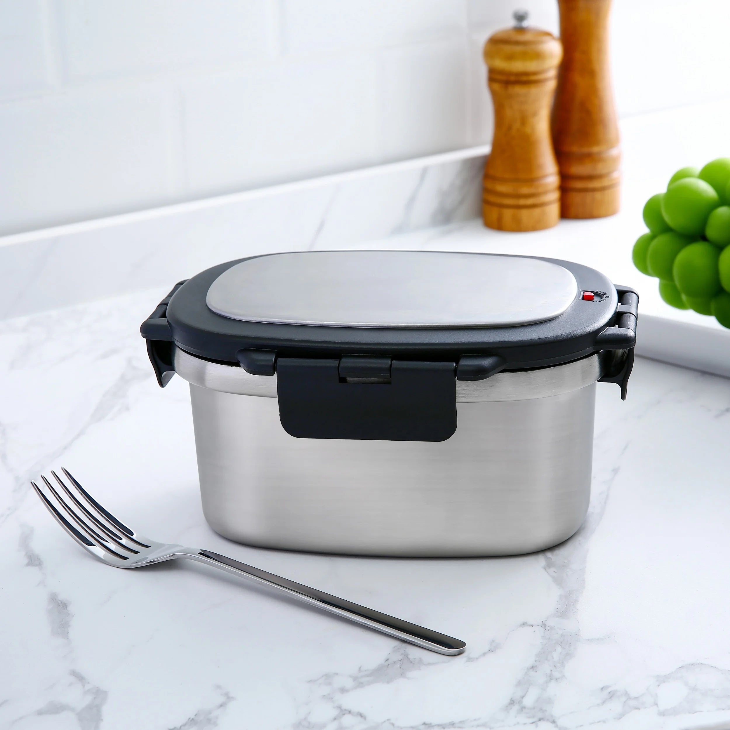 33 Oz Insulated Stainless Steel Lunch Box Food Storage Container with Lid