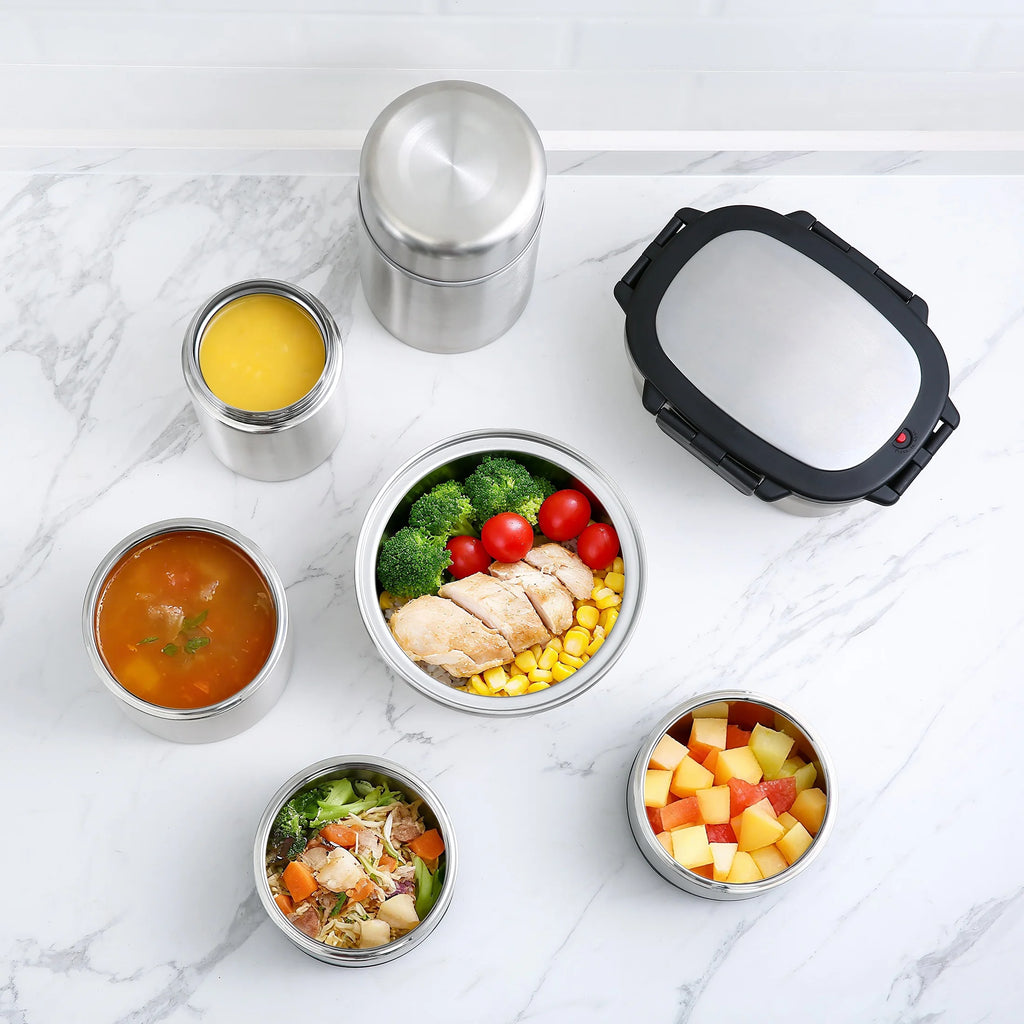 33 Oz Insulated Stainless Steel Lunch Box Food Storage Container with Lid