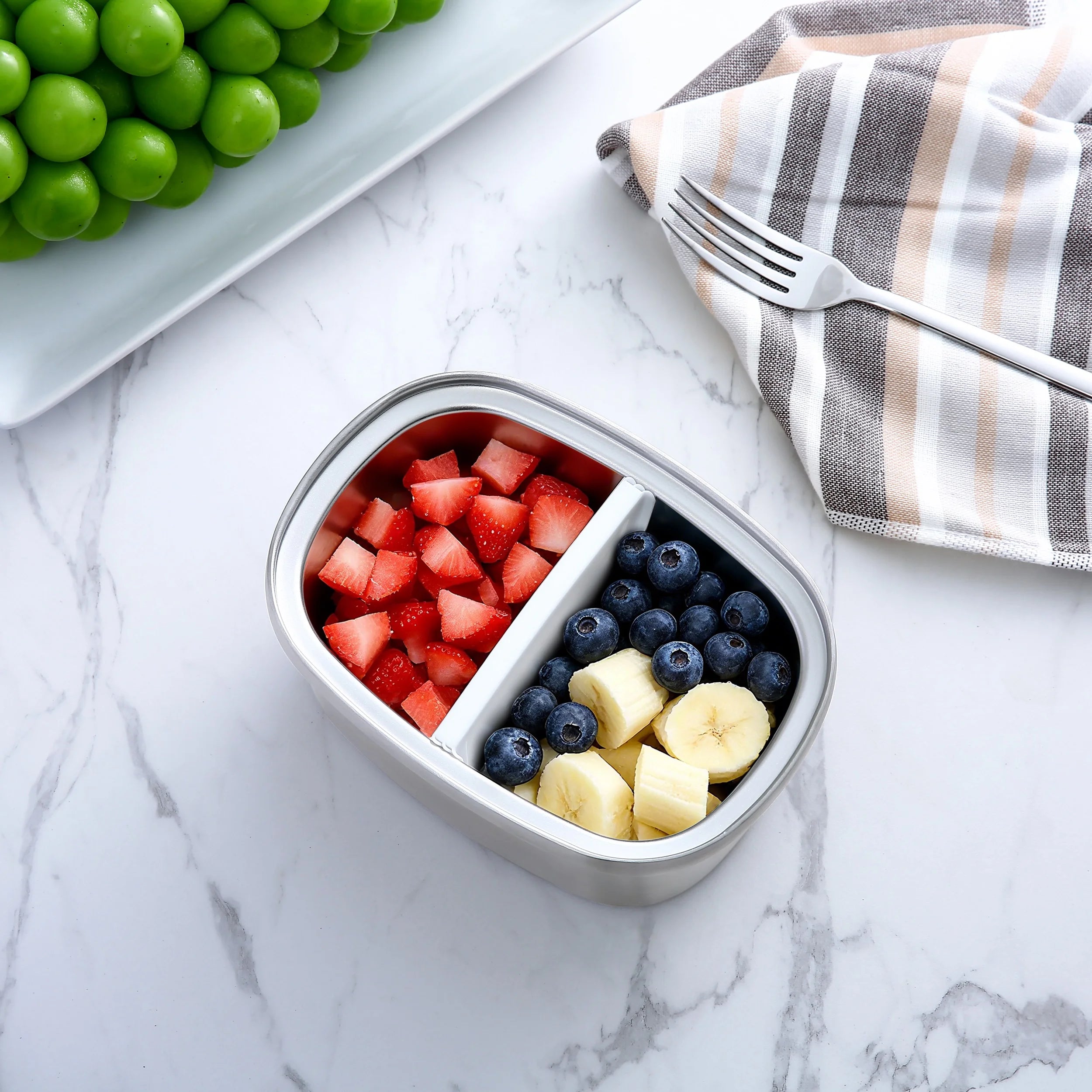 33 Oz Insulated Stainless Steel Lunch Box Food Storage Container with Lid