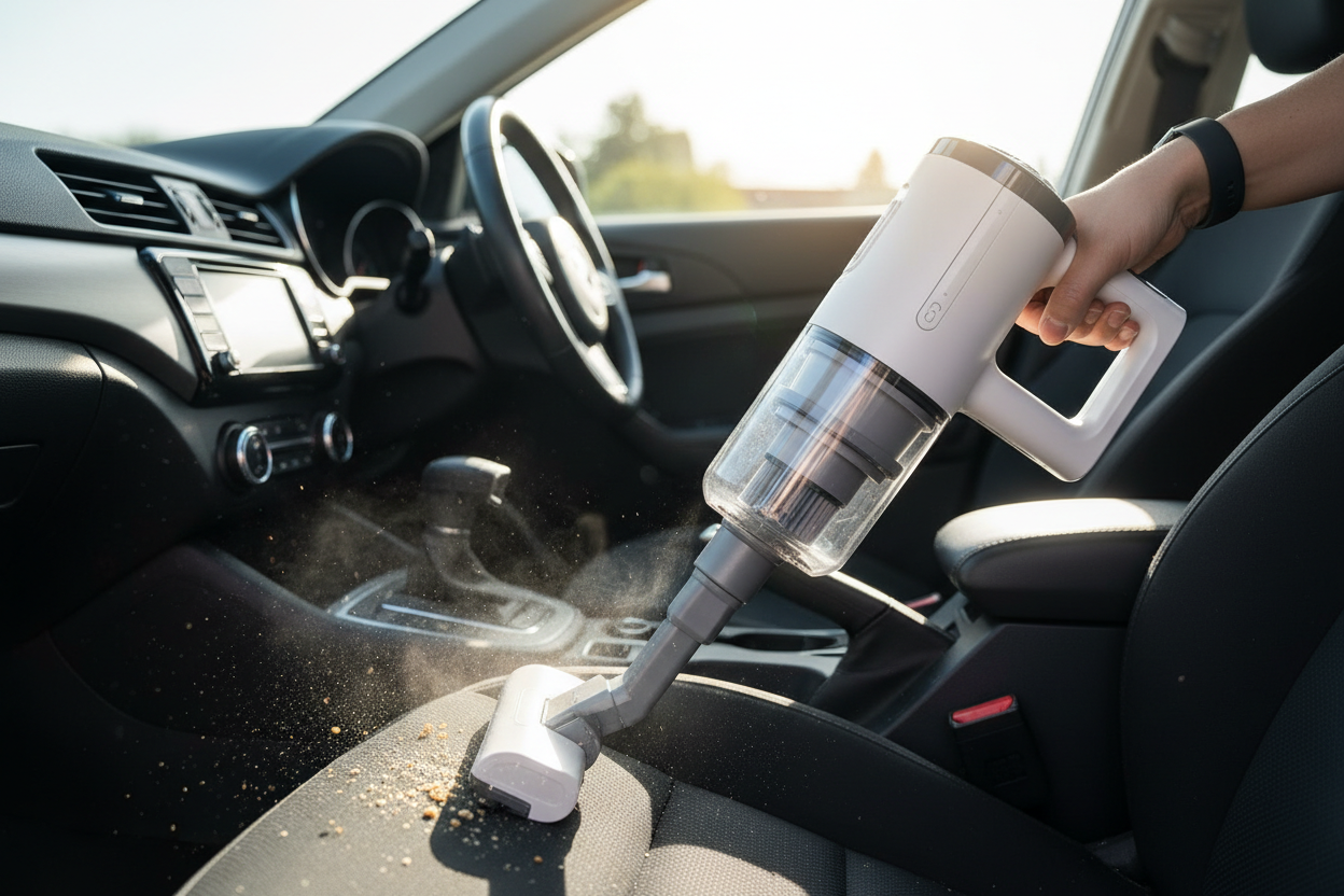 Mini Home Car Wireless Handheld Vacuum Cleaner